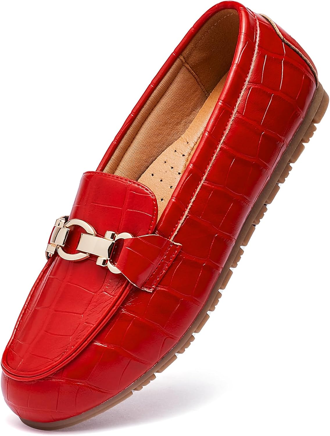Generic Women's Loafers Comfort Slip-Ons Flat Work Shoes Casual Moccasins Penny Loafers Lady Dress Shoes .