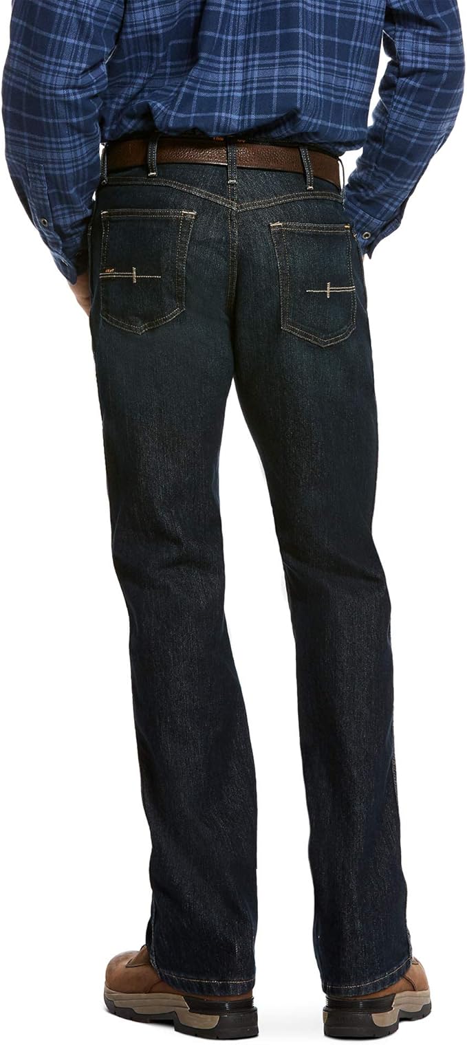 ARIAT Men's Rebar M4 Stretch Canvas 5 Pocket