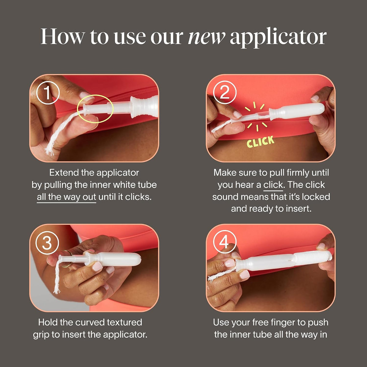 Cora Organic Cotton Tampons (36 Light Tampons)
