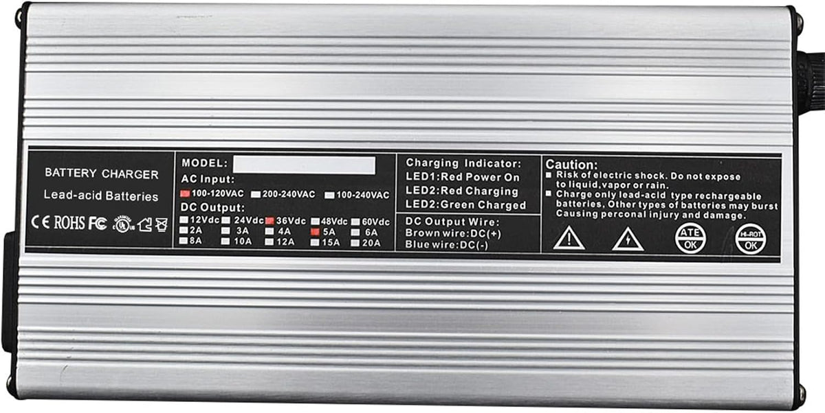 36V 5A Golf Cart Battery Charger Replacement for EZGO