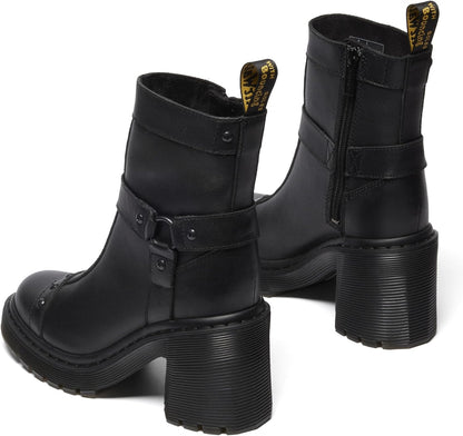 Women's Spence Harness Flare Heel Leather Chelsea Boots