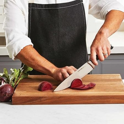Calphalon Classic Steel Knife Set, Paring  Chef Knife, 2 QT, 1 CT
