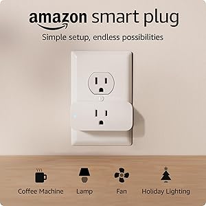 Smart Plug  Works with Alexa  Simple setup, endless possibilities