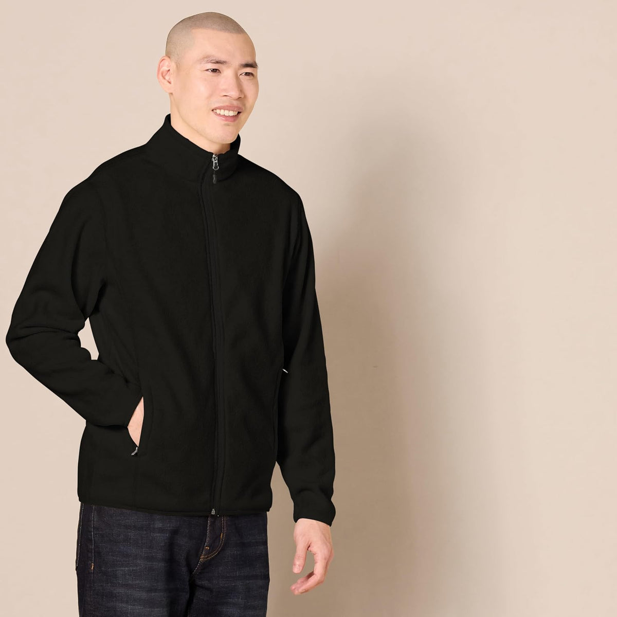 Essentials Men's Full-Zip Fleece Jacket