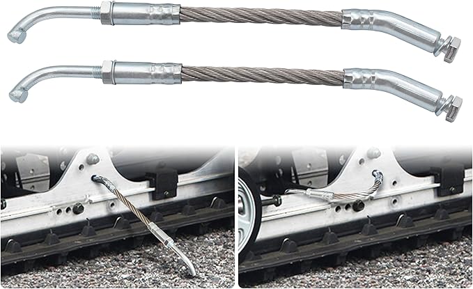 Ice Scratchers Kit Compatible with All Reverse and Non-Reverse Gear Equipped Snowmobiles