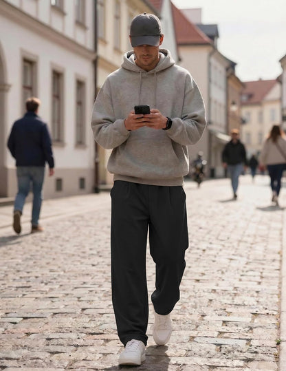 COOFANDY Mens Casual Sweatpants Open Bottom Lounge Pants Lightweight Baggy Workout Yoga Track Pants.