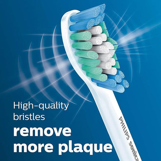 Philips Sonicare Genuine SimplyClean Replacement Toothbrush Heads, 5 Brush Heads, White, HX601503