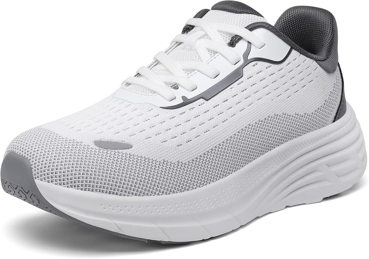 Women's Wide Toe Box Walking Shoes–Non Slip Comfortable Cushioned Fashion Sneakers for Bunions Lightweight Zero Drop Tennis Running Shoe with Roomy Fit