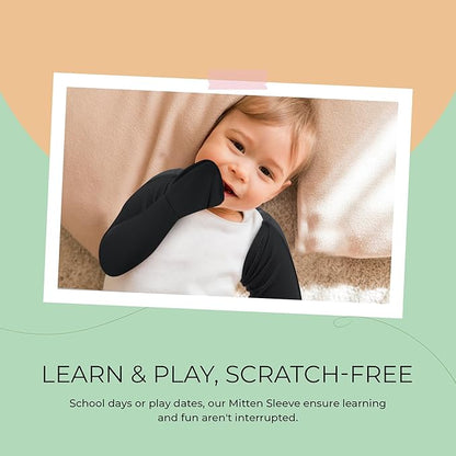 Eczema Scratch Sleeves and Mittens for Babies and Toddlers | Eczema Sleeves with Soft Mitts to Stop Scratching