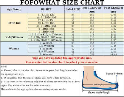 FOFOWHAT White Cheer Shoes Youth Cheerleading Dance Sneaker Training Competition for Women Girls' Cheerleading Shoes