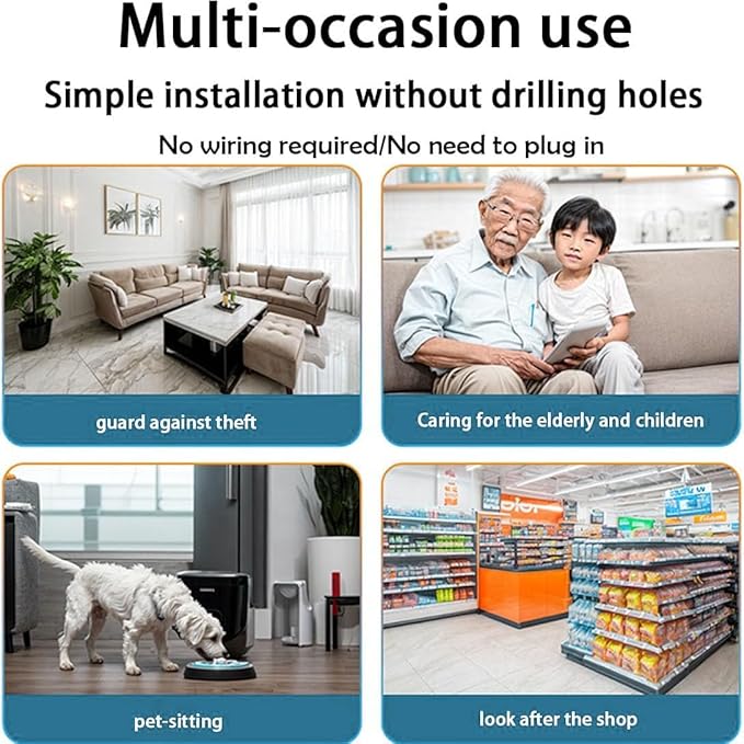 Wireless Mini Cameras HD Smoke Detector Camera,WiFi Remote Real-Time Home Nanny Cam,Security Mini Small Indoor Camera for Home Security/Office
