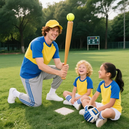 Official Size 12" Softballs - Fastpitch Practice & Training Balls, Leather Covered (pack of 4)