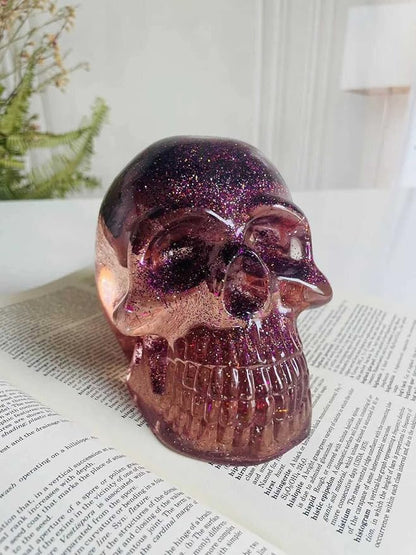 Skull Silicone Molds, 3D Extra Large Skeleton Skull Epoxy Resin Molds for Casting Arts Crafts, Home Decor, Parties and Holidays