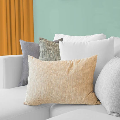 Acanva Throw Pillow Stuffer Inserts Decorative Rectangle Premium Sham Forms Cushion for Sofa Couch Chair, 12x24 Inch (Pack of 1), White