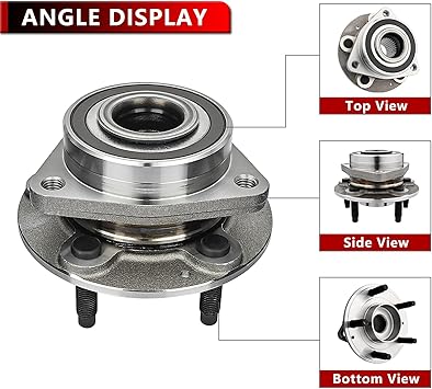 513398 Front or Rear Wheel Bearing and Hub Assembly Compatible for Chevrolet Malibu 2016-2021,for Buick Cascada 2018-2019,for Lacrosse 2017-2019, for Regal Sportback 2018-2020