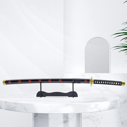 Anime Sword 41 inch,Zoro Sword/wado ichimonji Sword/Anime Original Texture,for Role-Playing and Collection, with One Display Stand