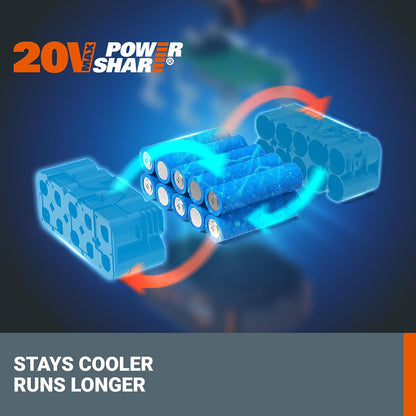 Battery PowerShare Lithium-ION 2.0 Ah 1 pc, WA3669