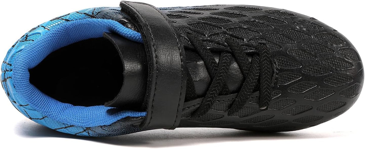 Skerxut Soccer Cleats, Kids Firm Ground Football Shoes, Boys Girls Athletic Outdoor .