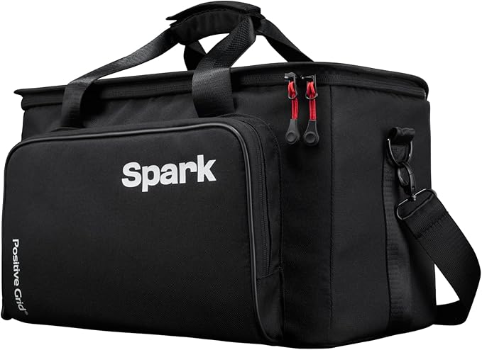 Positive Grid Spark Official Carry Traveler Bag (Black & Red)
