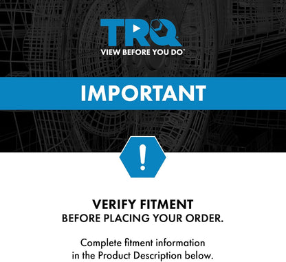 TRQ Rear Engine Mount Compatible with 2001-2006 Acura MDX 2003-2008 Honda Pilot 2006-2014 Ridgeline