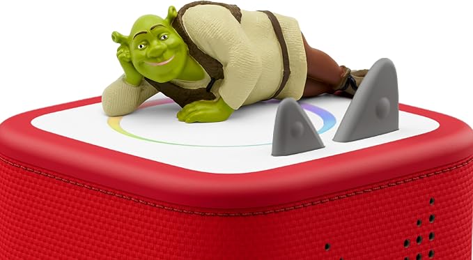Shrek audio toy figurine with 10 chapters and over 90 minutes of storytelling.