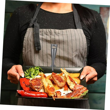 Steak Plate Fork Bowl Gripper Iron Plate Clip Fajita Skillet Clip Tools for Men Dish Pan Clip Non Food Grip Pan Gripper Stainless Steel Griddle Dish Gripper Man Pot Cast Iron Metal