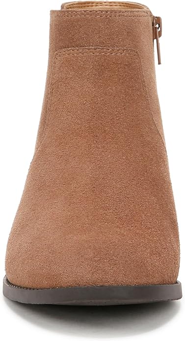 Vionic Women's Ankle Bootie Finn – Comfortable Short Boots with Zipper Closure and Built in VIO Motion Technology, Providing Arch Support, Stability, Flexibility, and Cushioning, Sizes 5-12