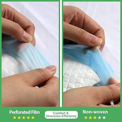 XLarge Dog Pads 28"x34", Puppy Pads for Potty Training, Heavy Absorbency Pee Pads for Dogs, Dog Potty Pads for Pups, Kittens, Rabbits, Quick Drying  No Leaking Pet Pads for Housetraining