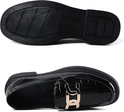 VOCNTVY Loafers for Women Slip On Comfort Business Work Shoes