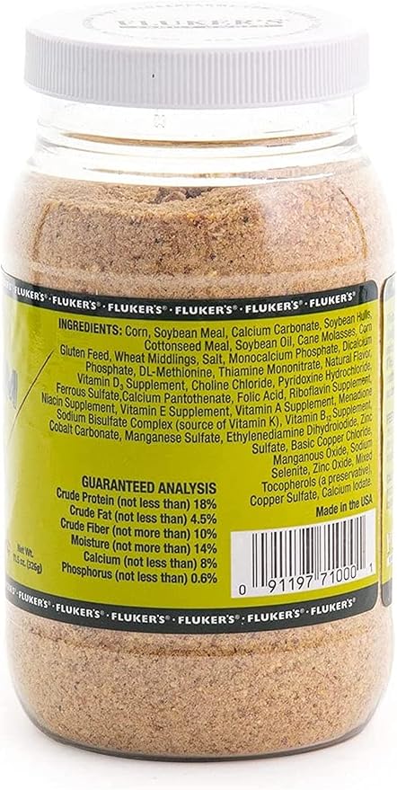 DBDPet Fluker's High Calcium Cricket Diet 11.5oz - Includes Attached Pro-Tip Guide