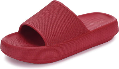 BRONAX Cushioned Thick Sole Pillow Slides