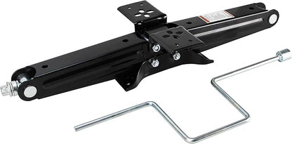 Quick Products QP-RVJ-S24 RV Stabilizing and Leveling Scissor Jack, 5,000 lbs. Max, 24" - Pair, Silver