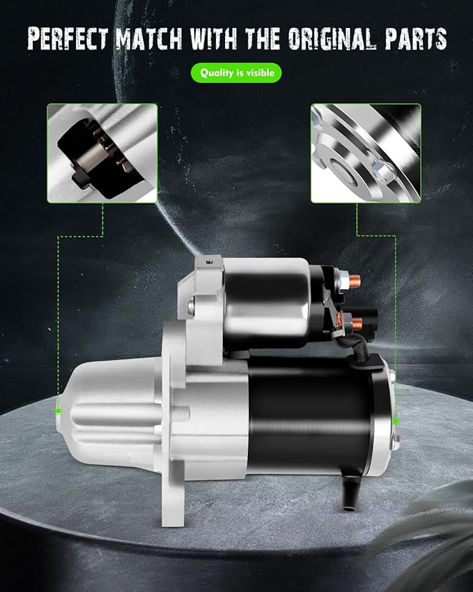 SCITOO Starters Compatible with Cadillac CTS 2005-2007 2.8L  SRX 2010-2011 3.0L  STS 2006-2011 3.6L for Chevrolet Camaro 2010-2011 3.6L SMT0331 17996