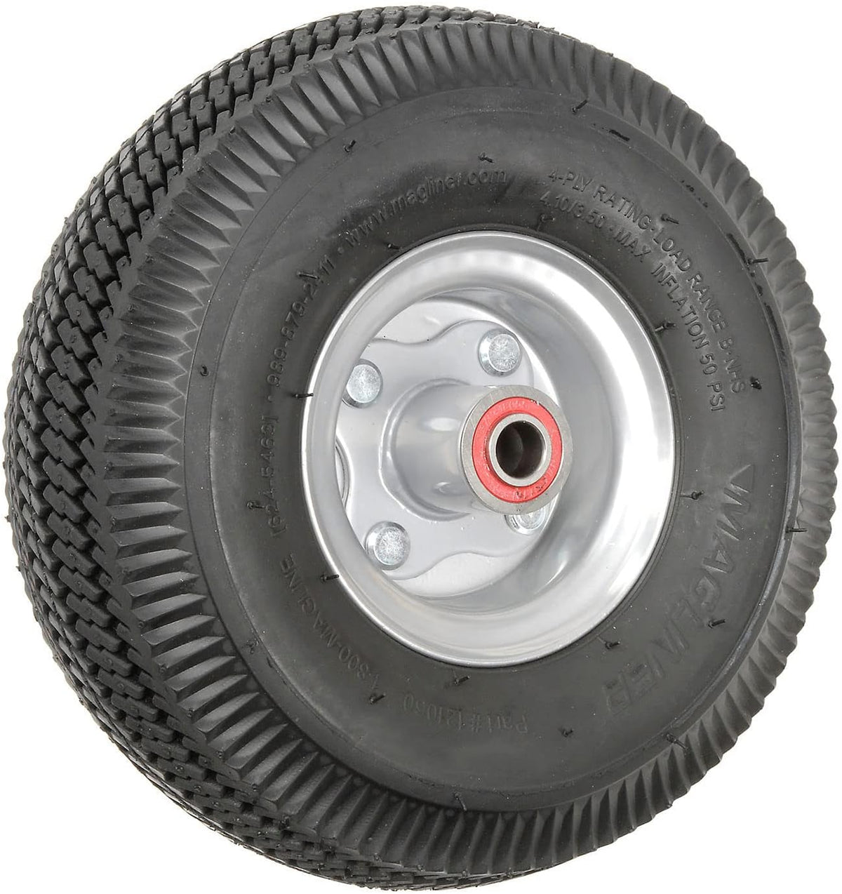 Magliner Hand Truck Replacement Wheels - Flat Free, 5/8" Bearings