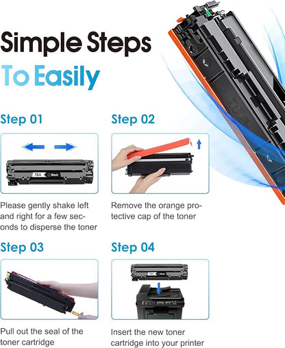 78A CE278A Toner Cartridges Compatible 78A CE278A Black Toner