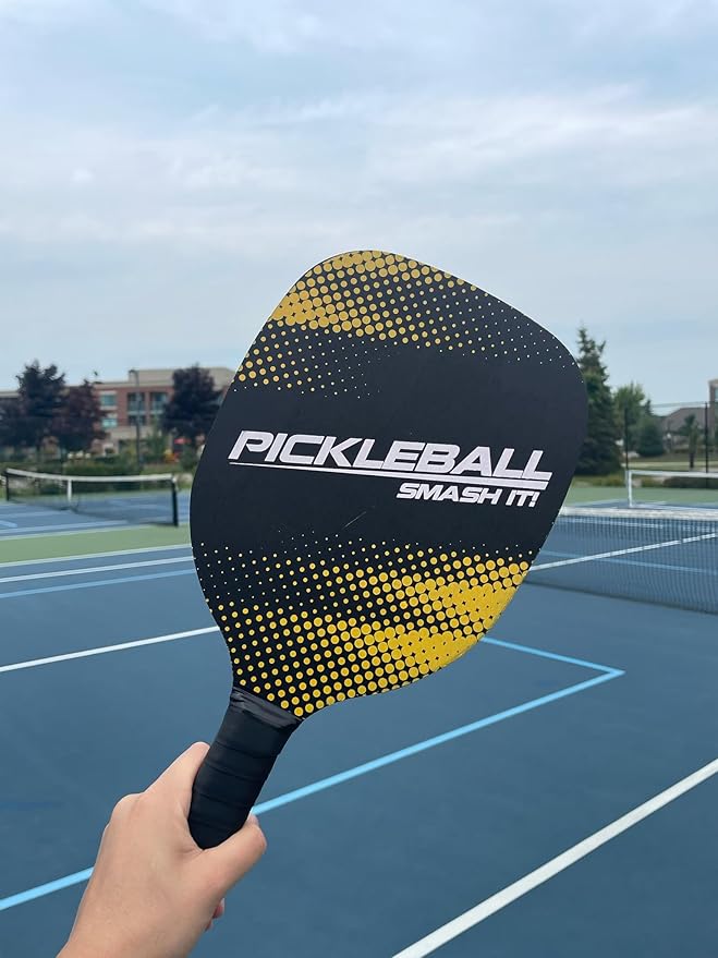 Pickleball Paddles Set of 2 Rackets with 2 Balls  Lightweight Pickleball Equipment with Accessories  Pickleball Racquet Set for Men, Women, Kids