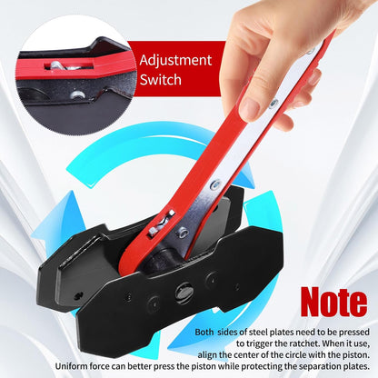 Brake Tools, Brake Caliper Compression Tool, Brake Caliper Tool, Caliper Piston Compressor Tool, Car Disc Brake Repair (Large Size red) (Wrench and small, 4" plates only. Other accessories not included)