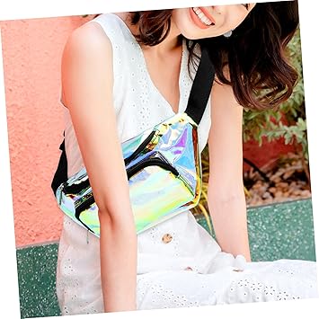 Fanny Pack for Girls Fashionable Chest Pack Double Zipper Practical and Portable for Daily Use