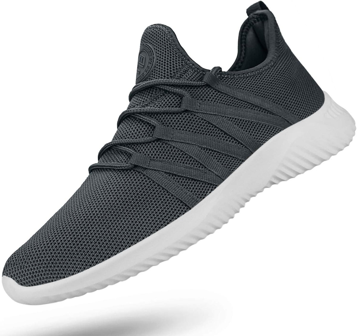 Mens Slip On Running Shoes Breathable