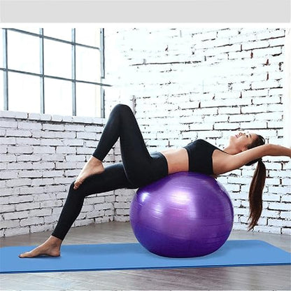 DAMAJI Exercise Ball Thick Yoga Ball Anti-Burst Slip Resistant Fitness Ball Chair for Balance, Home Gym, Stability