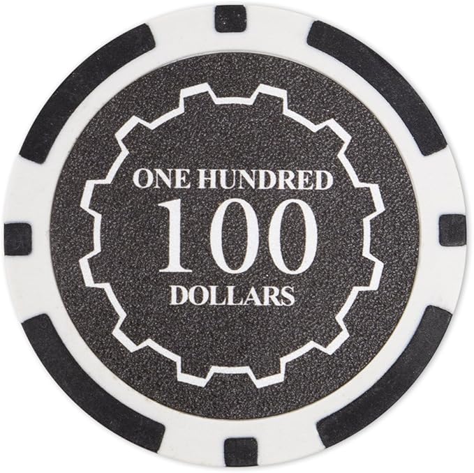 Eclipse 14-gram Poker Chips (50-pack) - Heavyweight Clay Composite