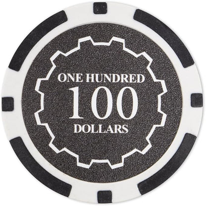 Eclipse 14-gram Poker Chips (50-pack) - Heavyweight Clay Composite
