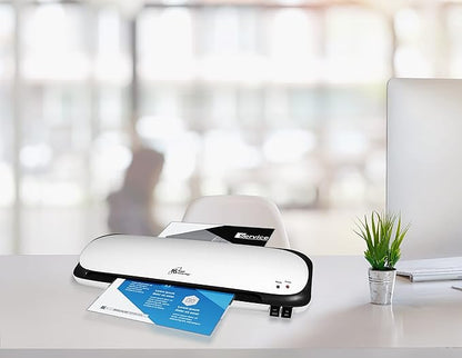Royal Sovereign 12" Desktop Laminating Machine with Jam Release Lever (CL-1223) , White