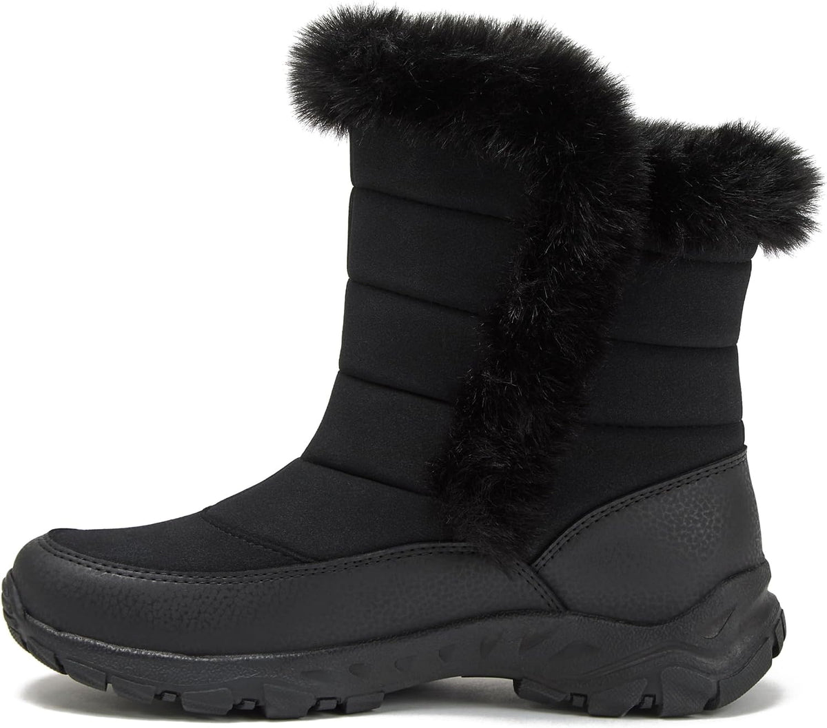 Expedition Waterproof Insulated Womens Snow Boots, Lace Up or Slip On Winter Boots for Women, Medium or Wide Width Sizes 6 to 11, Black, Brown, Blue, White or Grey Winter Shoes
