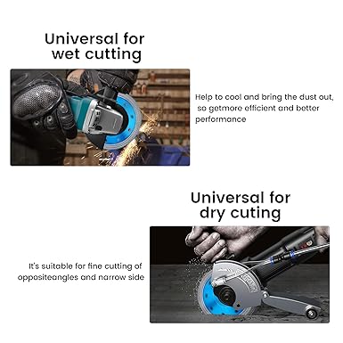 Diamond Tile Blade,1.2mm Super Thin Diamond Porcelain Saw Blade Cutting Disc Wheel Diamond Porcelain Cutting Blade for Cutting Porcelain Tiles Marbles (Blue 115 * 22.23mm)