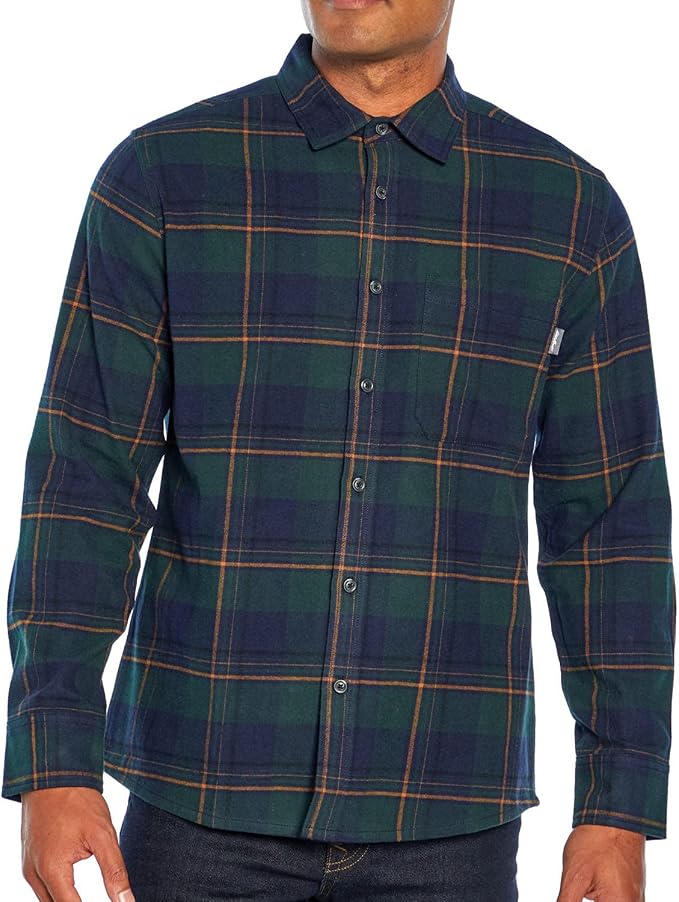 Women's Bayleaf Plaid In XL Size, Eddie Bauer Bristol Men's Flannel Shirt.