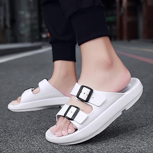 Quick Drying Thick Sole Slippers Home Shower Soft Platform Sandals Indoor & Outdoor Extremely Comfy EVA Pillow Slippers