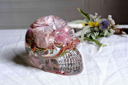 Skull Silicone Molds, 3D Extra Large Skeleton Skull Epoxy Resin Molds for Casting Arts Crafts, Home Decor, Parties and Holidays