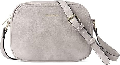 WESTBRONCO Crossbody Bag for Women Vegan Leather Wallet Purses Satchel Shoulder Bags Small Size