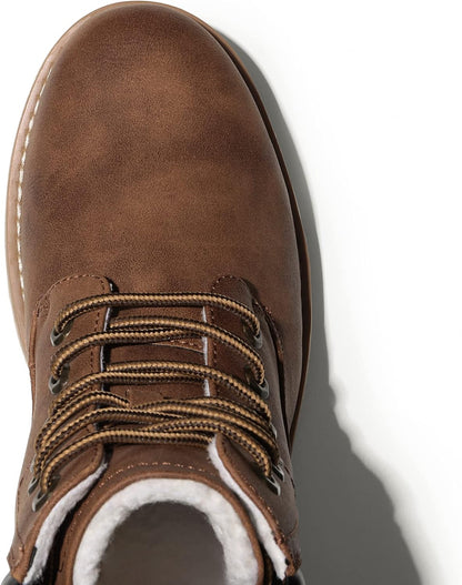 Men's Classic Winter Fall Casual Boots Warm Cold-Weather Work Boots 3.0